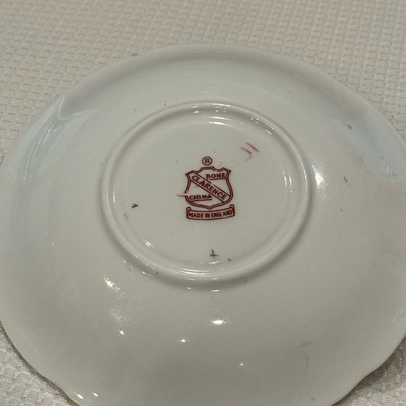 Clarence Fine Bone China- Apples 🍎 & Pears 🍐- Light Green - Picture 5 of 9